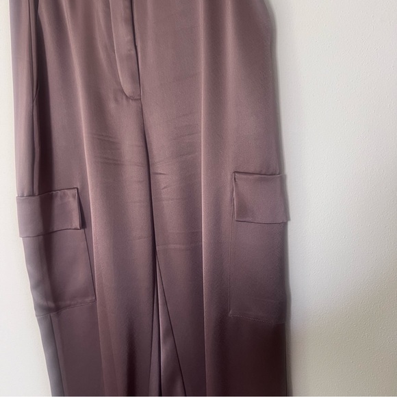 Aritzia Babaton Refined Satin Cargo Pants - Picture 6 of 8